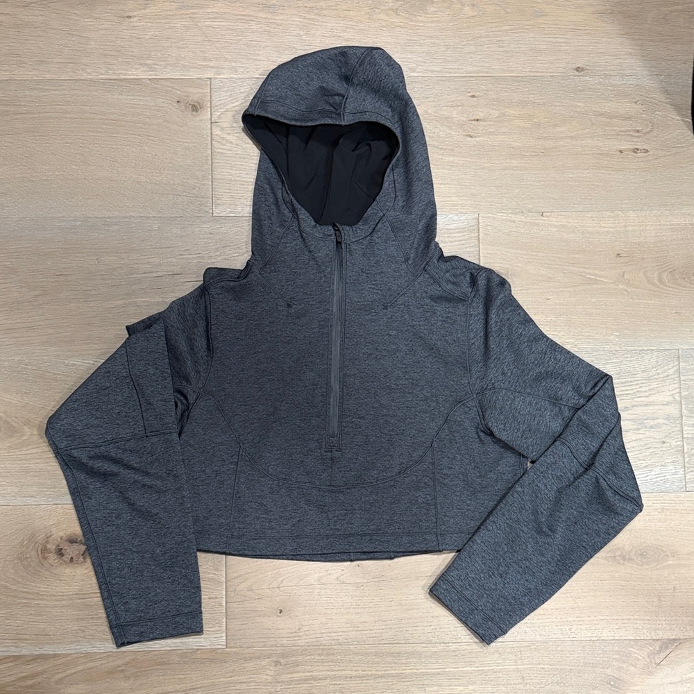 Lululemon Cropped Hooded Pullover